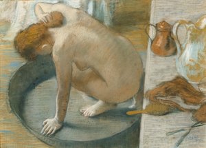 The Tub, 1886 (pastell på kort)